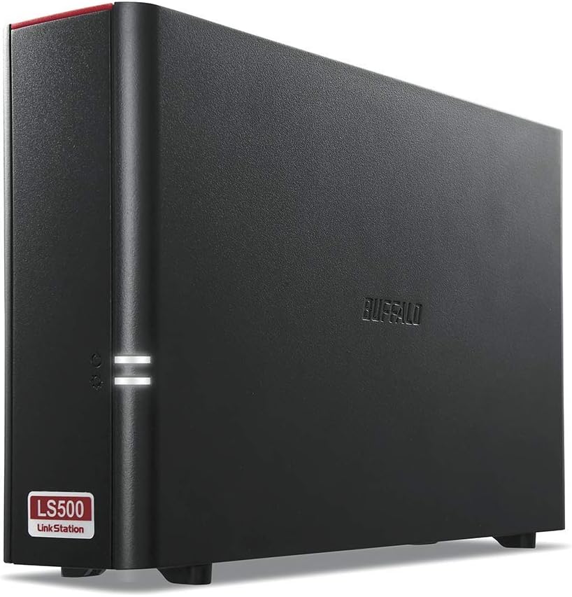 バッファロー BUFFALO NAS スマホ/タブレット/PC対応 ネットワークHDD 1TB LS510D0101G 【同時アクセスでも快適な高速モデル】