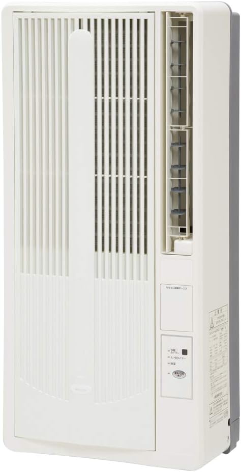 コイズミ 窓用エアコン 洗える熱交換器 ホワイト KAW-1911/W