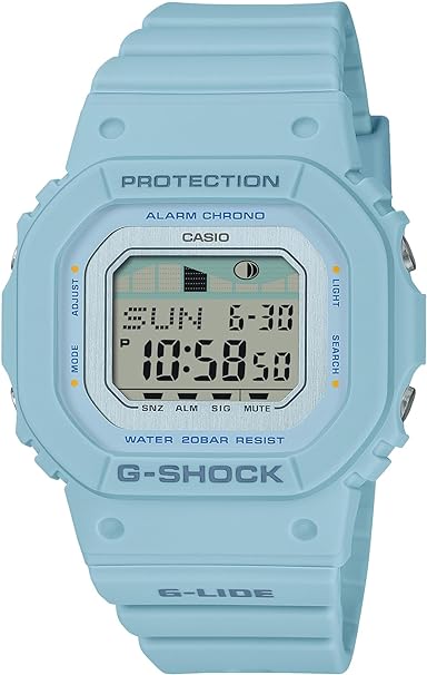 Rakuten - ジーショック [カシオ] 腕時計 【国内正規品】G-LIDE バイオマスプラスチック採用 GLX-S5600-2JF レディース ライトブルー