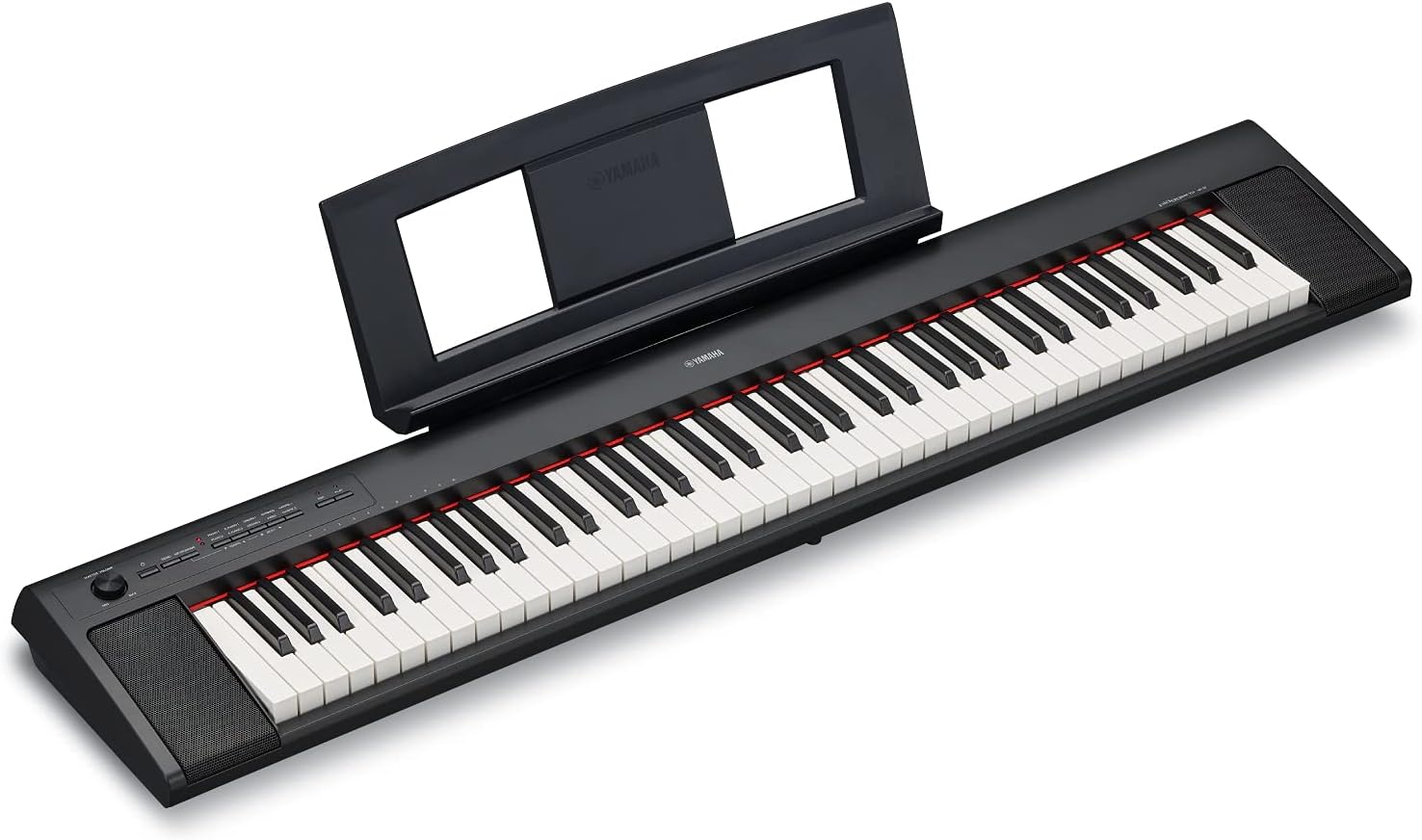 YAMAHA NP-32B（ブラック）ポータブルキーボードヘッドホンセット76鍵
