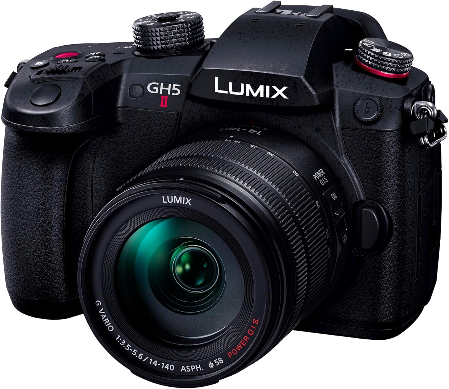 パナソニック(Panasonic) ミラーレス一眼カメラ ルミックス GH5M2 レンズキット 高倍率ズームレンズ付属 ブラック DC-GH5M2H