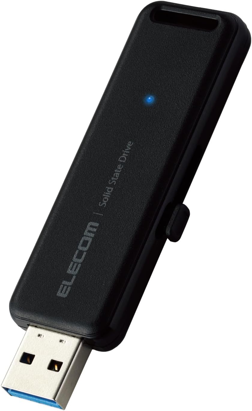 Rakuten - エレコム 外付けSSD 2TB コンパクト ポータブル PS5/PS4対応(メーカー動作確認済) USB3.2(Gen1) ESD-EMB2000GBK