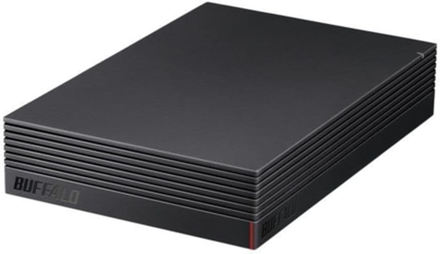 バッファロー HD-EDS8U3-BE パソコン&テレビ録画用 外付けHDD 8TB メカニカルハードデイスク