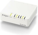 エレコム スイッチングハブ ギガビット対応 5ポート マグネット付 AC電源 ホワイト EHC-G05PA4-JW