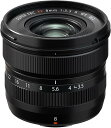 富士フイルム(FUJIFILM) X 交換レンズ フジノン 単焦点 最広角 コンパクト 8mm F3.5 防塵防滴耐低温 絞りリング ブラック F XF8MMF3.5 R WR