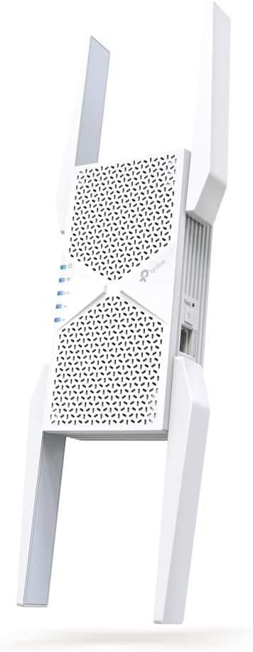 TP-Link WiFi BE9300規格 5760Mbps(6GHz) + 2880Mbps (5GHz) + 688Mbps (2.4GHz) 中継機 RE655BE