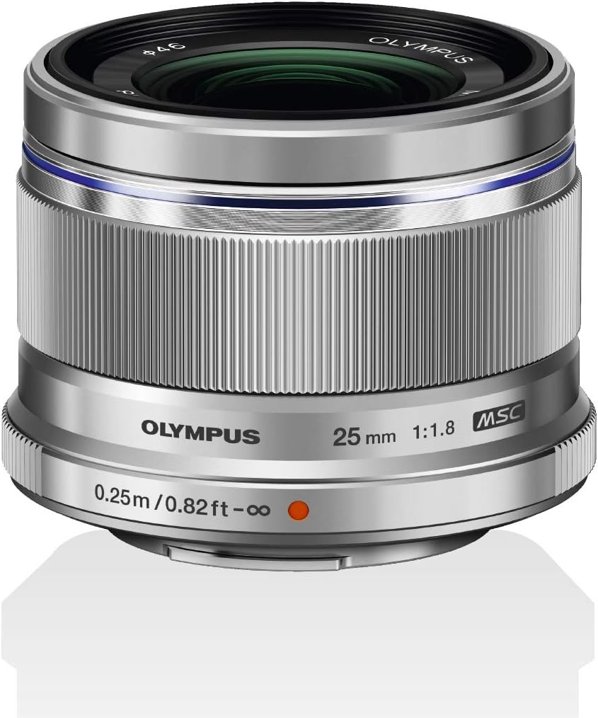 OM SYSTEM/オリンパス OLYMPUS M.ZUIKO DIGITAL 25mm F1.8 シルバー マイクロフォーサーズ用 単焦点レンズ