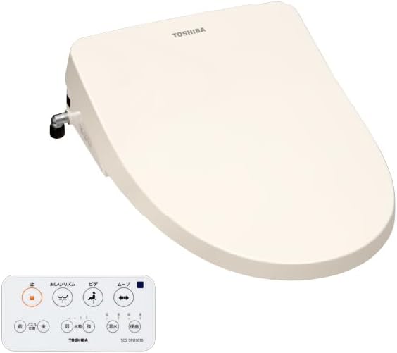 温水洗浄便座（瞬間式）東芝ライフスタイル クリーンウォッシュ SCS-SRU7010 リモコン付 ウルチラファインバブル洗浄搭載 パステルアイボリー