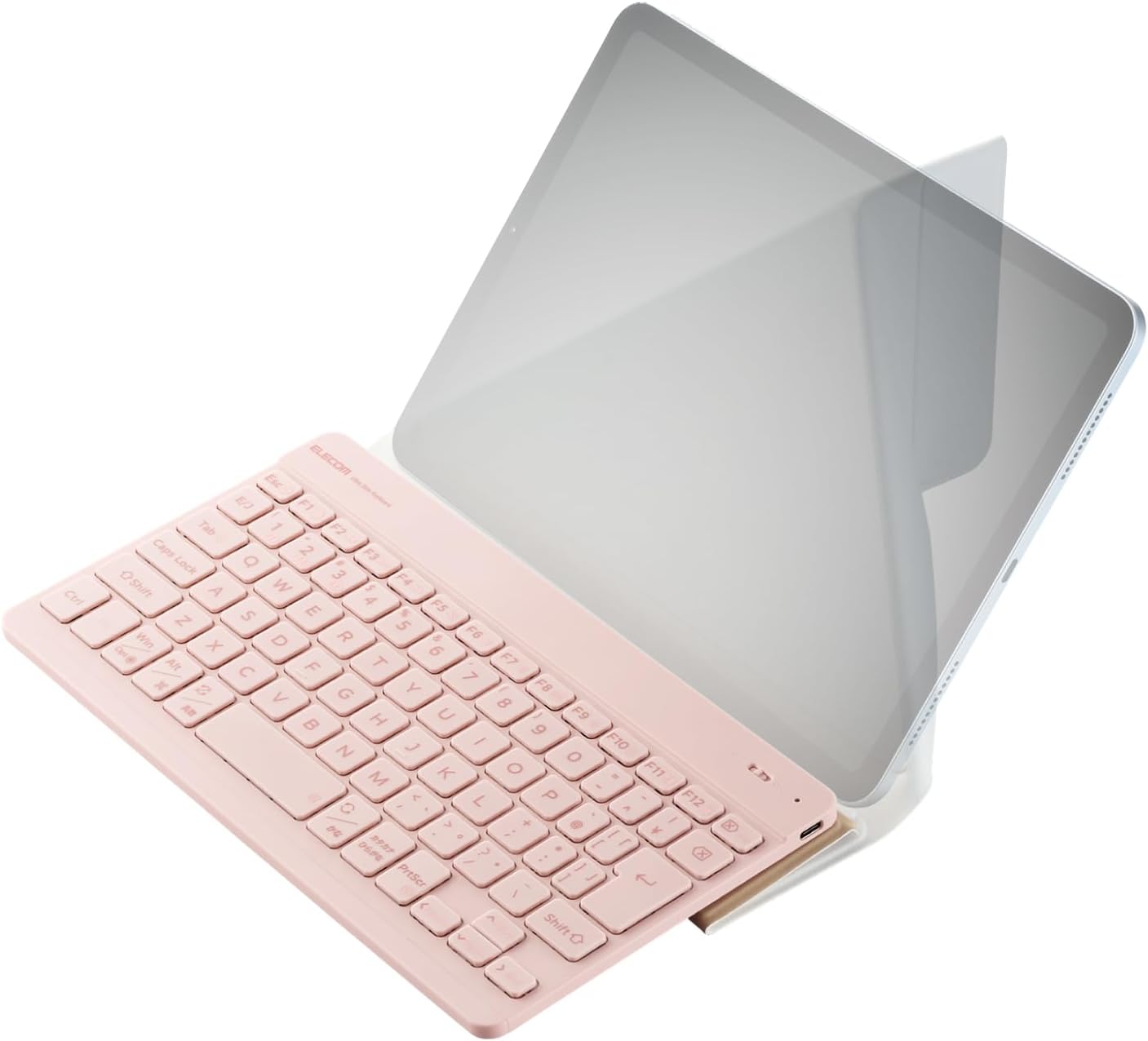 エレコム ワイヤレス キーボード Bluetooth Slint 超薄型 充電式 パンタグラフ 保護ケース付 3台マルチ..