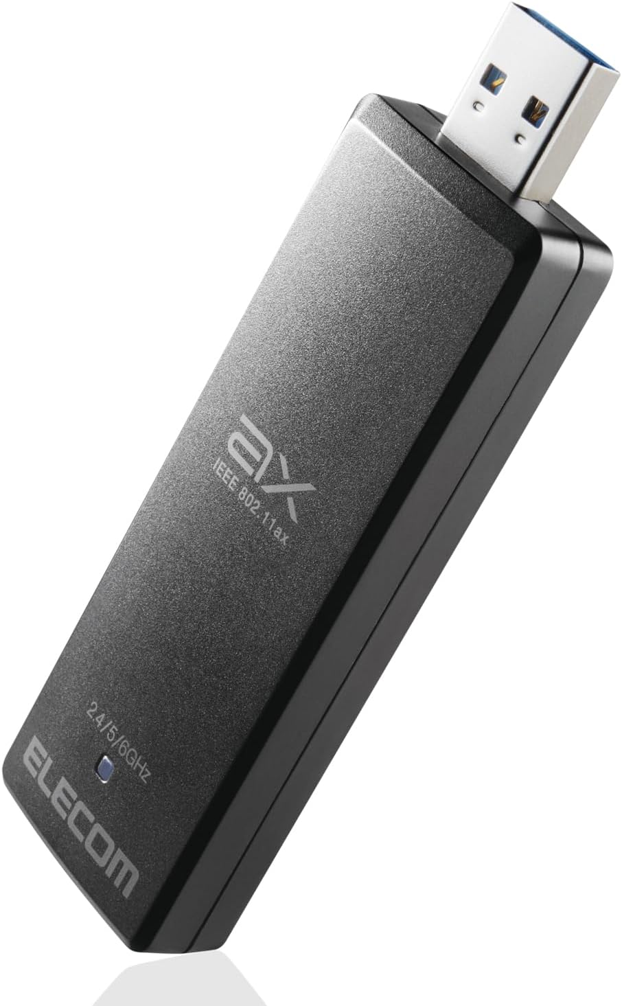 エレコム 無線LANアダプタ Wi-Fi 6E 2402+2402+574 Mbps USB3.0 対応 WDC-XE2402TU3-B