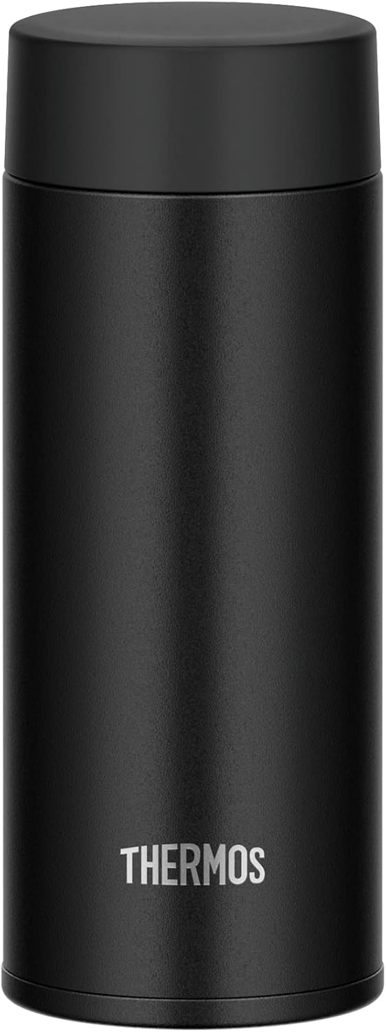 Rakuten - 【せんとパッキン一体型・食洗機対応】サーモス 水筒 真空断熱ケータイマグ350ml ブラック 隅々まで簡単に洗える 全てのパーツ食洗機OK ステンレス ボトル 軽量コンパクト JOQ-350 BK