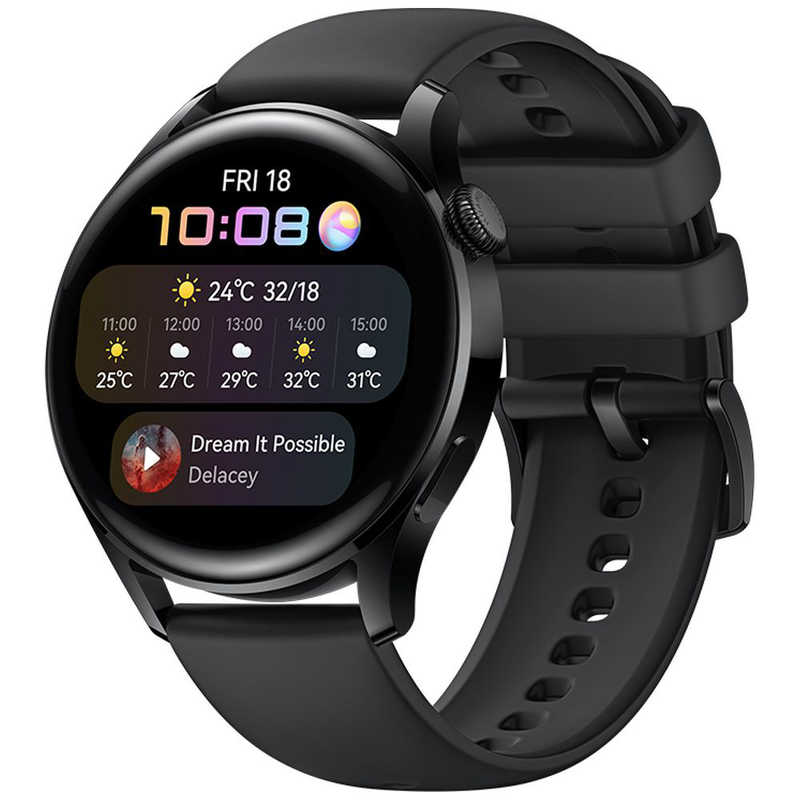 Rakuten - HUAWEI スマートウォッチ HUAWEI WATCH 3 /Black WATCH3/BLACK
