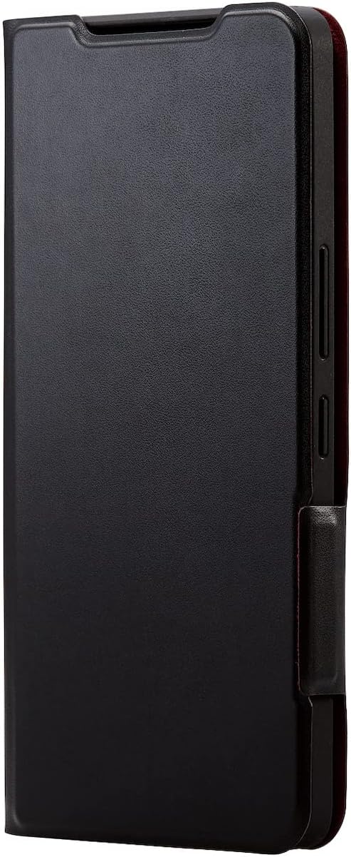 Rakuten - エレコム AQUOS R7 (SH-52C) ケース カバー 手帳型 レザー 耐衝撃 マグネット付きフラップ 超軽量 薄型 ブラック PM-S222PLFUBK