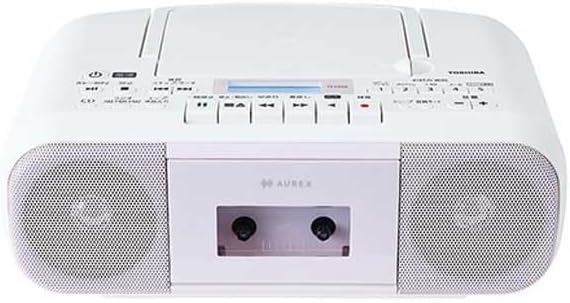 東芝 TOSHIBA CDラジオカセットレコーダー ピンク TY-CDS9(P)
