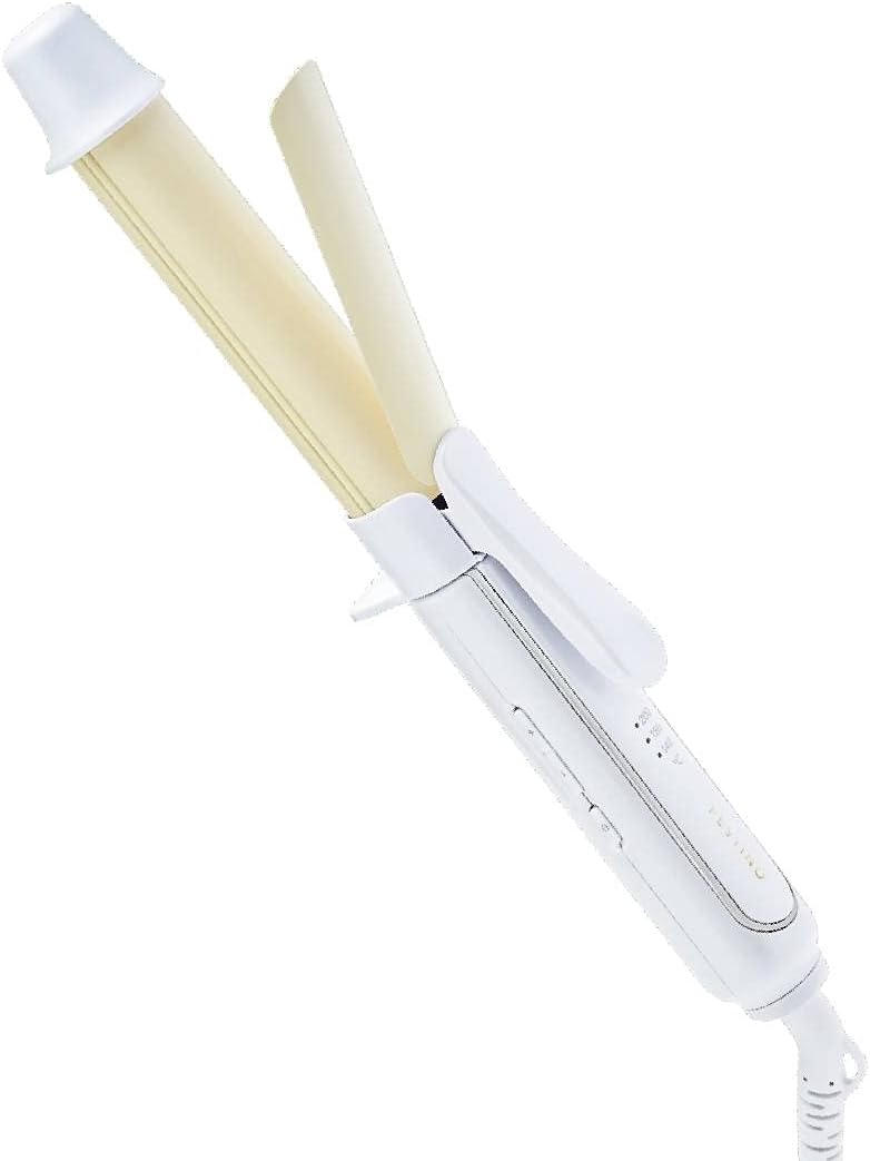Rakuten - フェスティノ カール ヘアアイロン 26mm ホワイト SMHB-025-WH