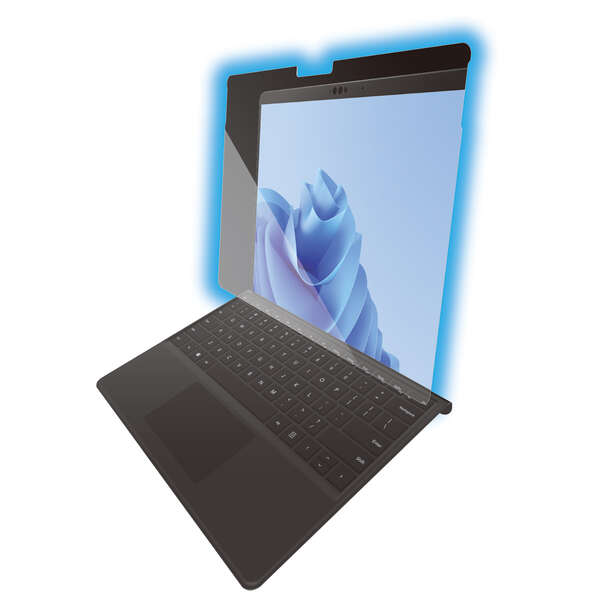 乐天商城 - エレコム Surface Pro 8 / Surface Pro X ガラスフィルム ブルーライトカット 指紋防止 TB-MSP8FLGGBL クリア