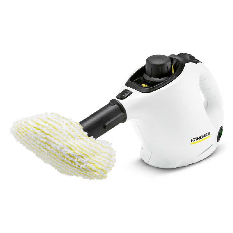乐天商城 - ケルヒャー(Karcher) スチームクリーナー SC1 MINI 毎日のちょっと使いに最適なコンパクトモデル ハンディ 軽量 高温で安定した蒸気のボイラー式加熱 しつこい汚れを浮かす 水だけ除菌消臭 油汚れ カーペット さらさらフローリング 水垢 キッチン 風呂場 玄関