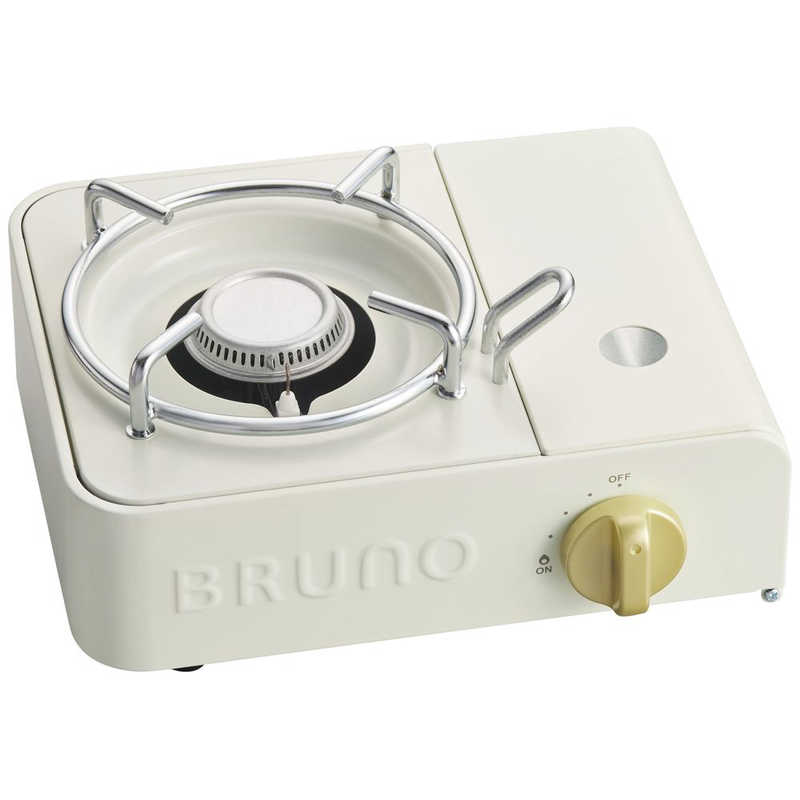 乐天商城 - BRUNO ブルーノ カセットコンロ ミニ キャンプ ガス 焼肉 アウトドア 千石 小型 防災 用品 震災 備え かわいい おしゃれ アイボリー BOE094-IV 7760891