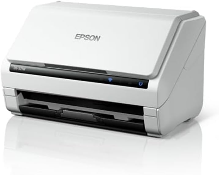 エプソン スキャナー DS-571W (シートフィード/A4両面/Wi-FiⓇ対応/スマートフォン・タブレット端末から直接スキャン対応/省スペース設計/レシート対応/原稿自動判別)