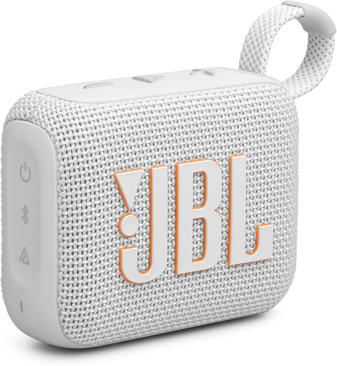 JBL GO4 Bluetoothスピーカー JBLGO4WHT USB C充電/IP67防塵防水/アプリ対応/パッシブラジエーター搭載/ポータブル/ホワイト