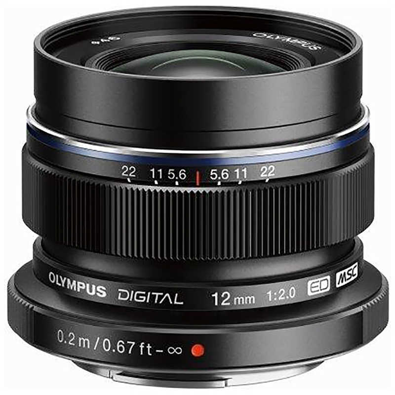 M.ZUIKO DIGITAL ED 12mm F2.0 ブラック