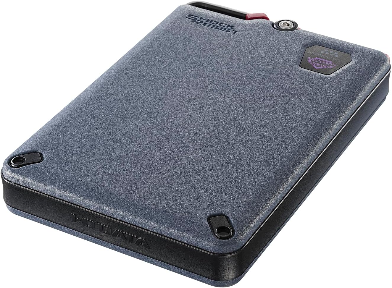IODATA セキュリティ SSD BizDAS 1TB ハードウェア暗号化 パスワードロック対応 耐衝撃 ポータブルSSD USB 5Gbps対応 日本メーカー SSPD-SUTC1
