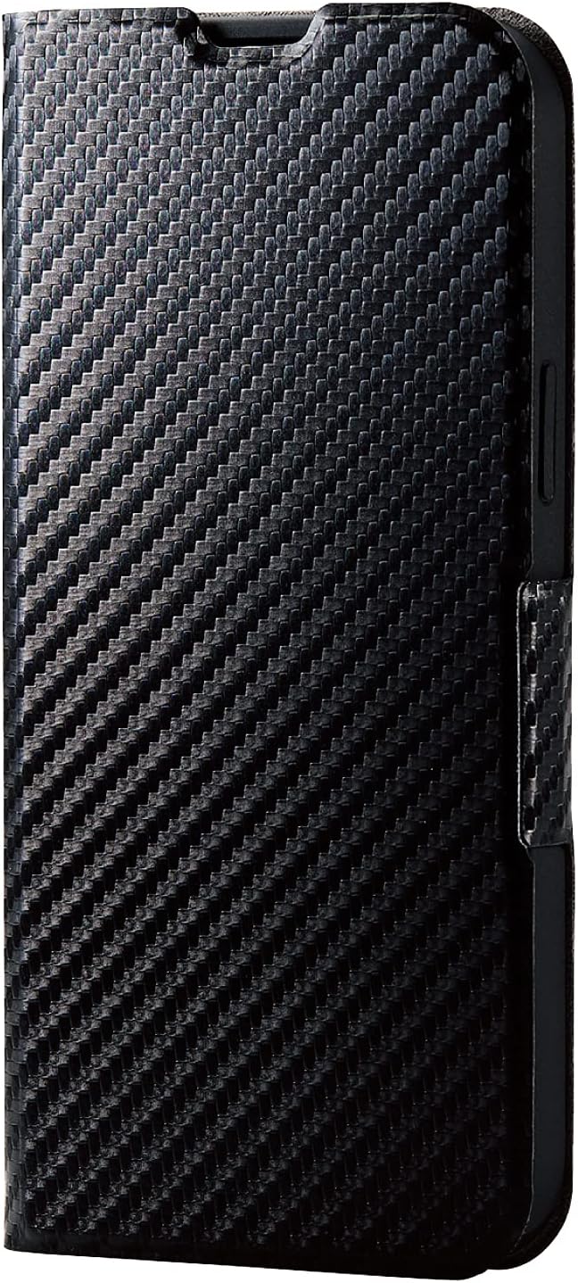 Rakuten - エレコム iPhone 13 Pro Max/レザーケース/手帳型/カーボン調(ブラック)