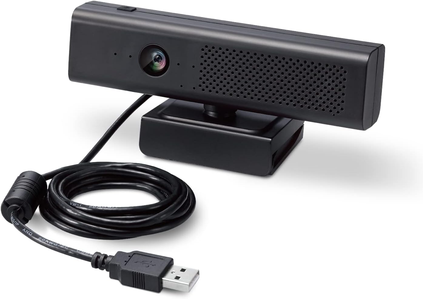 Other Supplies - エレコム Webカメラ Full HD 200万画素 1080p スピーカー内蔵 4マイク式ノイズキャンセリング機能 マグネット式プライバシーシャッター/ミニ三脚付属 ブラック UCAM-CS20FBBK