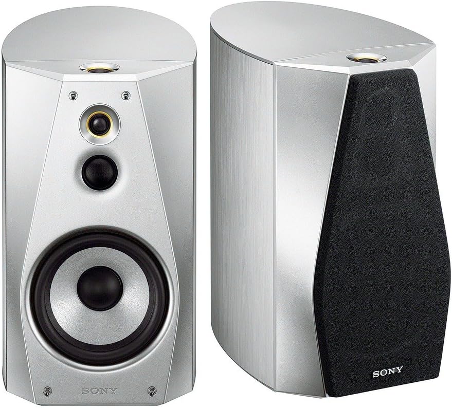 Rakuten - ソニー SONY スピーカーシステム (2台1組) SS-HA1 : ハイレゾ対応 シルバー SS-HA1 S