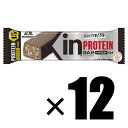 【12本セット】 森永製菓 inバー プロテイン ベイクドビター 43g×12本 高タンパク15g
