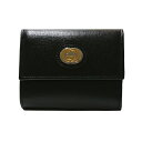 グッチ GUCCI 財布 三つ折り財布 598544 1DB0X 1000 インターロッキングG レザー ウォレット ブラック [並行輸入品]【レディース ギフト ブランド カード入れ コンパクト 黒 無地】