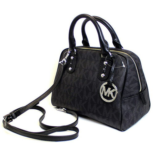 マイケルコース MICHAEL KORS バッグ トートバッグ 35H2SMKS1B BLACK ブラック アウトレット [並行輸入品]【ブランドバッグ レディーストートバック ミニボストン トート レディース ブラック 黒】