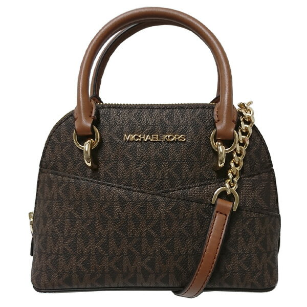 マイケルコース　ポシェット マイケルコース MICHAEL KORS バッグ ショルダーバッグ 35H1GTVC0B BROWN ジェット セット トラベル エクストラ スモール ドーム クロス クロスボディー ブラウン アウトレット [並行輸入品]【レディース ギフト ブランド 斜めがけ ポシェット】