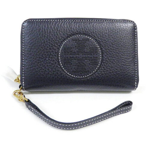 トリーバーチ TORY BURCH 財布 コインケース NAVY スマートフォン リストレット ネイビー アウトレット [並行輸入品]【レディース 小銭入れ カードケース カード入れ 紺 ミニ ポーチ 小物】