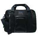 トゥミ TUMI バッグ ブリーフケース 0232631D BLACK ブラック アウトレット [並行輸入品]【メンズ ブランド 黒 無地 ビジネス ショルダーバッグ 父の日 贈り物 プレゼント】