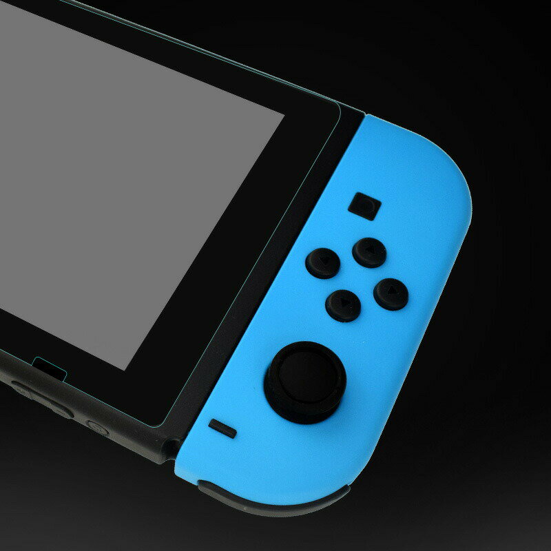 画面保護フィルム Nintendo Switch対応 TEMPERED GLASS 任天堂スイッチ 0.26mm 表面硬度9H 2.5D 高透明度 3