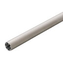 【長尺商品】【直送品】マツ六 BAUHAUS フリーRレール アルミ直ビーム ステンカラー色 φ28×3000mm 転落防止 BJ-173ST | 屋外 手摺 ...