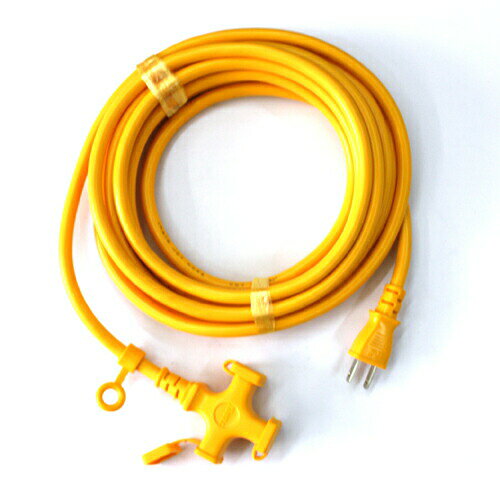 KOWA 延長コード15A-5M-3 KM109-5黄色...