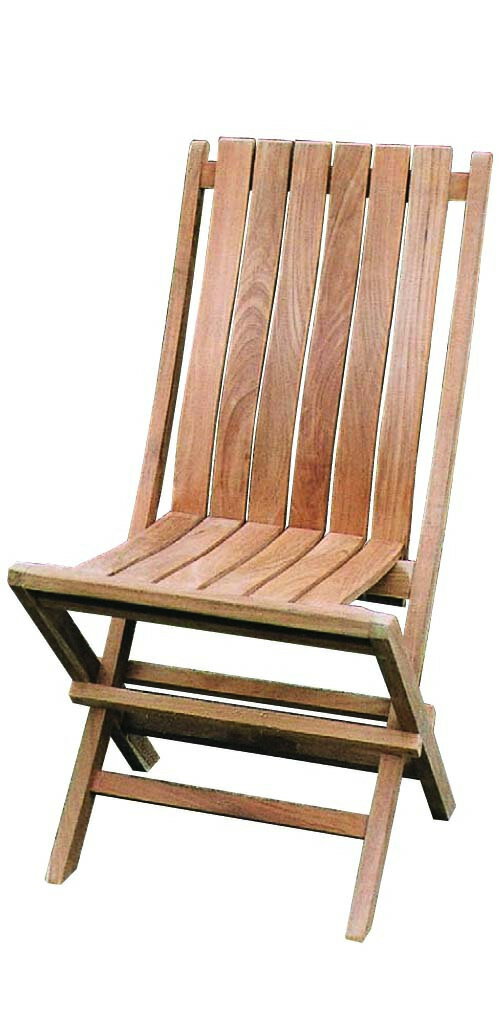 【直送品】ジャービス商事 チーク 折り畳みデラックスチェア W470×H940 | 椅子 イス ガーデン エクステリア おしゃれ オシャレ ファニチャー 庭 カフェ テラス ウッドデッキ おすすめ 人気