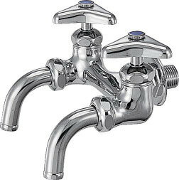 ※一部の直送品に関しまして、北海道・沖縄県・離島への発送をお受けできない場合がございます。誠に恐れ入りますが、当店にてご注文をキャンセルさせていただく場合がございますので、予めご了承下さい。 一つのじゃぐちでも 　　　二つあると便利です。 二つの吐水口なので、一つホースにつなぎっぱなしでもじゃまになりません。 イチイチ外すの面倒ですよね。 　　　　　 双口ホーム水栓　13 品　番 7050 特　長 一つの給水口で二つの吐水口 ※一つホースにつなぎっぱなしでもOK！ サイズ 約W155×D118.5×H105.5mm ※発送予定は、注文確認より3日後になります。 双口ホーム水栓 万能ホーム水栓 色々な可愛いじゃぐち ホース継ぎ手など