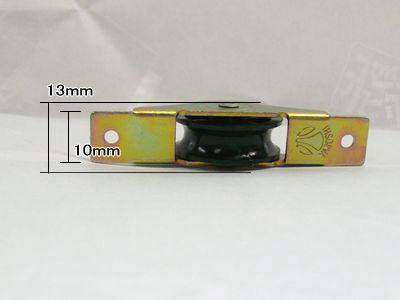 【メール便30個まで】ナイロン 戸車 24mm 丸 1個 [ 戸車 修理 交換 アルミサッシ 修理部品 引き戸 引戸 サッシ 玄関 店舗 窓 部品 diy ばら売り 網戸 一覧 ] 花・ガーデン・DIY DIY・工具 金物