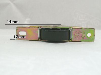 【メール便30個まで】ナイロン 戸車 30mm 平 1個 [ 戸車 修理 交換 アルミサッシ 修理部品 引き戸 引戸 サッシ 玄関 店舗 窓 部品 diy ばら売り 網戸 一覧 ] 花・ガーデン・DIY DIY・工具 金物