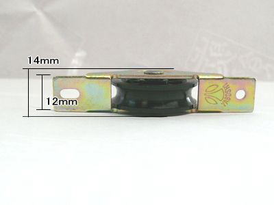 【メール便可】鉄 戸車 30mm 丸 1個 [ 戸車 修理 交換 アルミサッシ 修理部品 引き戸 引戸 サッシ 玄関 店舗 窓 部品 diy ばら売り 網戸 一覧 ] 花・ガーデン・DIY DIY・工具 金物