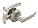 【直送品】マツ六 兼用取替レバー錠 鍵付間仕切錠 ニッケル バックセット:60mm 扉厚:30~40mm 鍵3本付 | レバーハンドル ドアノブ 種類 交換 取...