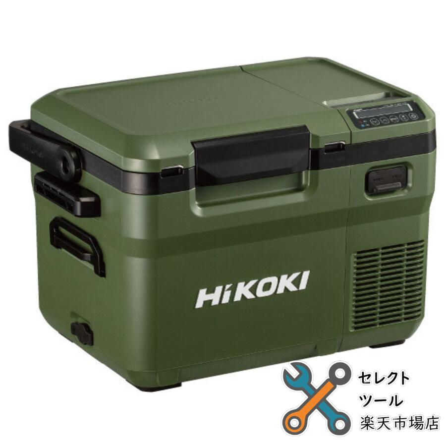 商品情報 【商品情報】 【付属品】 ・ACアダプタ（AC100V・2A） ・車載用DCコード ・仕切板（仕切板自動検出機能対応） ・ショルダーベルト 【商品説明】 10.5L容量のコードレス冷温庫。 2部屋を個別に温度設定でき、保冷・保温を同時に行える便利な設計。 18V・マルチボルト・AC100V・DC12/24Vの3電源に対応し、アウトドアや現場作業で幅広く活躍。 USB充電機能や蓄電池充電機能、防水保護等級IPX4を備えた高機能モデル。 【製品仕様】 型番：UL18DD カラー：フォレストグリーン 庫内容積：10.5L 入力電源：14.4V・18V・マルチボルト蓄電池／AC100V／DC12・24V 設定温度：-18℃、-15〜60℃ 冷却方式：コンプレッサー式 加温方式：ワイヤヒーター式 USB出力：USB-A、USB-C 防水性能：IPX4 本体サイズ：315×481×312mm 質量：10.2kg（蓄電池除く） 【注意事項】 ※当店オリジナル梱包のため、簡易箱または簡易梱包でのお届けとなる場合がございます。 ※本商品は新品ですが、輸送中の影響により外箱に軽微な潰れや傷が生じる場合がございます。あらかじめご了承ください。 ※本商品は本体のみの販売となり、バッテリーは含まれておりません。 ※こちらの商品はセット品から取り分けた未使用の単品販売商品となります。