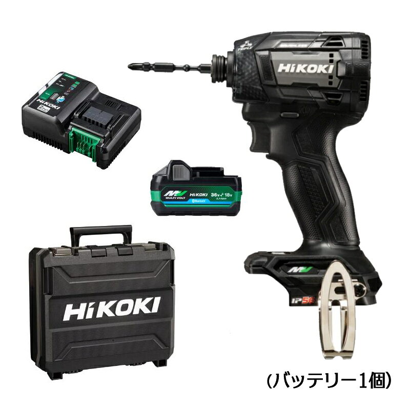 楽天市場】ハイコーキ インパクトドライバー（カラーブラック）の通販