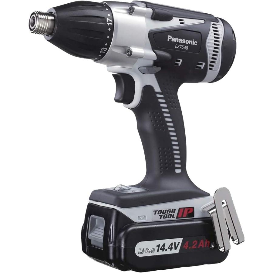 パナソニック EZ7548LS2S-H フルセット グレー 充電式マルチインパクトドライバー 14.4V LSタイプ電池..