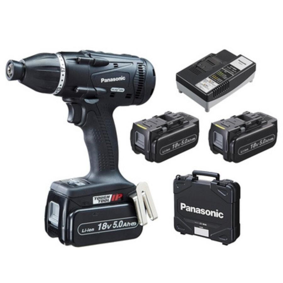 �ѥʥ��˥å� EZ75A9LJ2G-B �֥�å� �� �ե륻�å� ���ťޥ������ѥ��ȥɥ饤�С� 18V 5.0Ah���ӥѥå���2��/���Ŵ�/�������� Panasonic