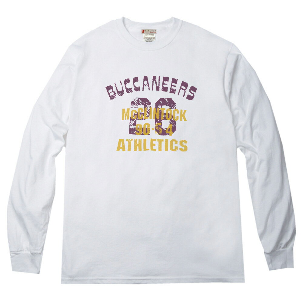 ヴィンテージプリント 重ねた26ナンバリングカレッジデザイン ロングTシャツ