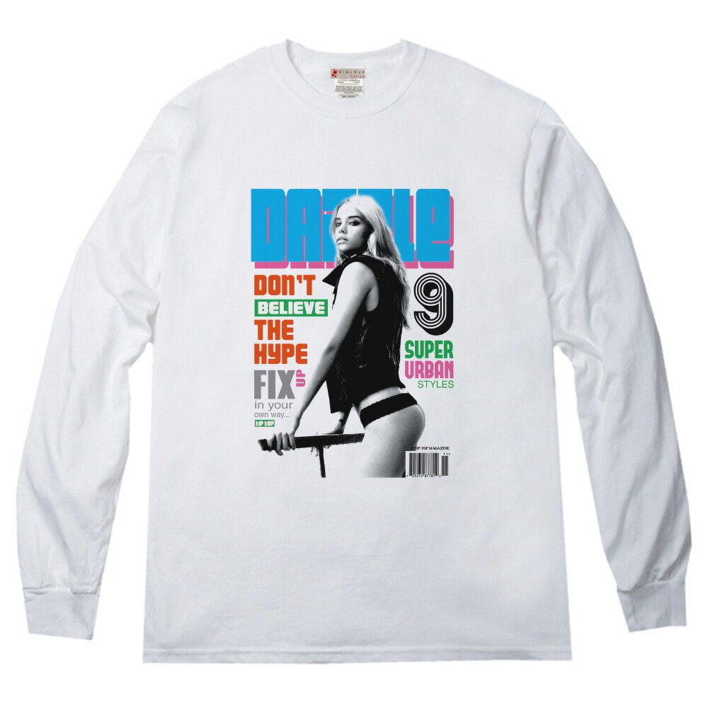 カラーリング POP かっこいい 洋雑誌 DAZZLE mag表紙デザイン